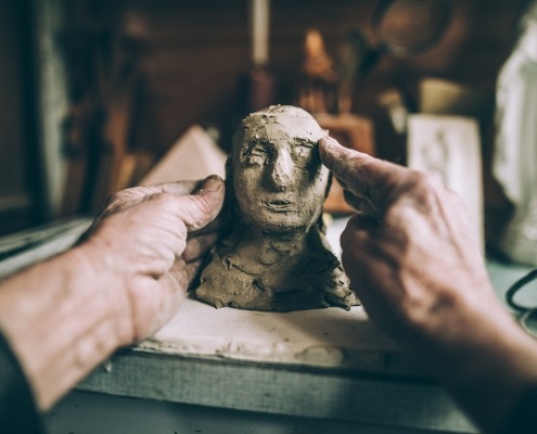 Air Dry Clay Sculpture